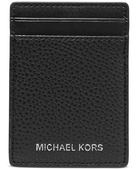 Michael Kors Men's Money Clip Card Case 